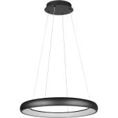 Trio Cardona 349617532 zwarte ringvormige hanglamp