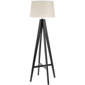 Searchlight Tripod EU3540BR donker houten driepoot vloerlamp
