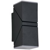 Wandlamp Montana zwart 15cm