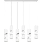 Trio Stream 364000631 mat witte hanglamp
