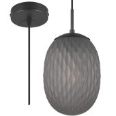 Trio Facette 364200154 rookglazen hanglamp