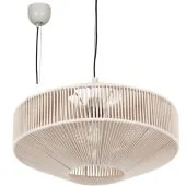 Trio Svea 364700144 hanglamp van katoenen touw