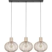 Trio Gila 365700366 zand kleurige hanglamp