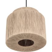 Trio Smilla366800136 jute hanglamp met rotan look