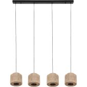 Trio Smilla 366800436 hanglamp van jute