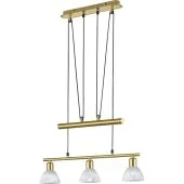 Trio Levisto 371010308 mat messing hanglamp