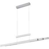 Trio Trajan 375310507 staal kleurige hanglamp