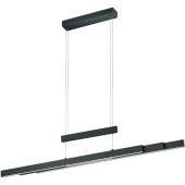 Trio Trajan 375310532 mat zwarte verlengbare hanglamp