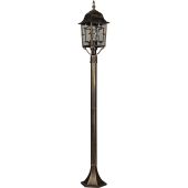 Trio Volturno 405960128 zwart gouden paallamp