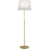 Trio Lyon 409100308 mat messing vloerlamp