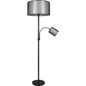 Trio Burton 411400232 vloerlamp organza