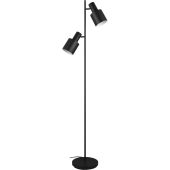 Trio Agudo 419400232 mat zwarte vloerlamp