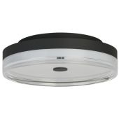 Plafonniere Cyprus zwart 30cm