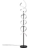Trio Sequence 441810205 aluminium kleurige vloerlamp