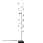 Trio Sequence 441810205 aluminium kleurige vloerlamp