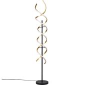 Trio Sequence 441810208 messing kleurige vloerlamp