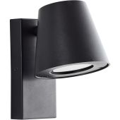 Brilliant Bari 44320/06 zwarte buiten wandspot
