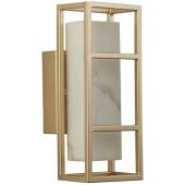 Searchlight Mirage 45911GO goud kleurige badkamerlamp met marmerlook