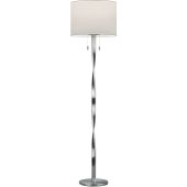 Trio Nandor 475310307 staal kleurige vloerlamp