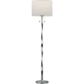 Trio Nandor 475310307 staal kleurige vloerlamp