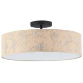 Searchlight Isla 47810NA plafonniere van gerecycled paper
