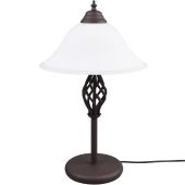 Trio Rustica 501000224 roest bruine tafellamp