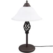 Trio Rustica 501000224 roest bruine tafellamp