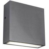 Wandlamp Gemini XF staal 11cm