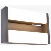 Lutec Conroy 5107001118 antraciet grijze buitenwandlamp