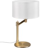Trio Cassio 514400108 messing kleurige tafellamp