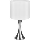 Trio Sabia 515790107 staal kleurige tafellampje