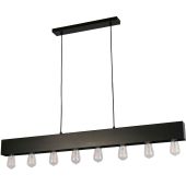 Searchlight Piano 51607-8BK mat zwarte hanglamp