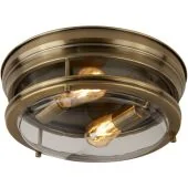 Searchlight Glasgow 5182AB brons kleurige IP44 lamp
