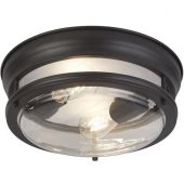 Searchlight Glasgow 5182BK zwarte badkamerlamp