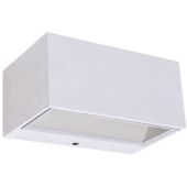 Wandlamp Gemini wit 14cm