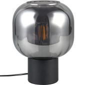 Trio Diva 519800132 chroom verdampt glazen tafellamp