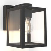 Lutec Shiva 5206501012 mat zwarte wandlamp