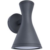 Lutec Brund 5206701012 mat zwarte buiten wandlamp