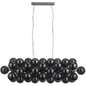 Searchlight Berry 52131-25SM hanglamp met 25 rookglazen bollen
