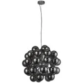 Searchlight Berry 52131-27SM hanglamp met 27 rookglazen bollen