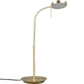 Trio Monza 523310108 mat messing tafellamp