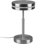 Trio Franklin 526510107 staal kleurige tafellamp
