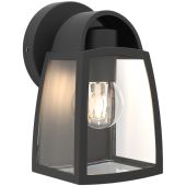 Lutec Kelsey 5273702012 mat zwarte wandlamp