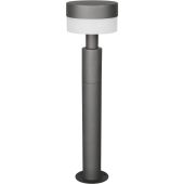 Sokkellamp Mackenzie antraciet 65cm