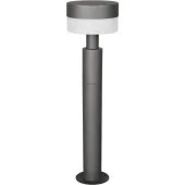 Sokkellamp Mackenzie antraciet 65cm