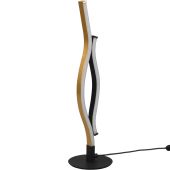 Trio Blaze 541210205 mat messing gebogen tafellamp