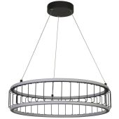 Searchlight Circolo 54214-1BK zwarte hanglamp