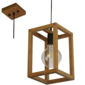 Searchlight Square 54741-1NA houten hanglamp