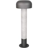 Trio Fraser 562560178 antraciet sokkellamp met beton imitatie