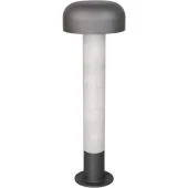 Trio Fraser 562560178 antraciet sokkellamp met beton imitatie